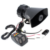 AutoBizarre 7 Tone Siren Horn with Mic For All Cars, Trucks, Mini Trucks - Loud Siren With 7 Different Great Sounds