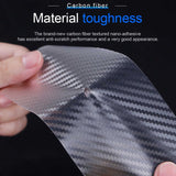 AutoBizarre High Gloss Anti Scratch Carbon Fiber Paint Protection Film Tape PPF for Car Protection and Decoration - 2 Inches x 5 Meters